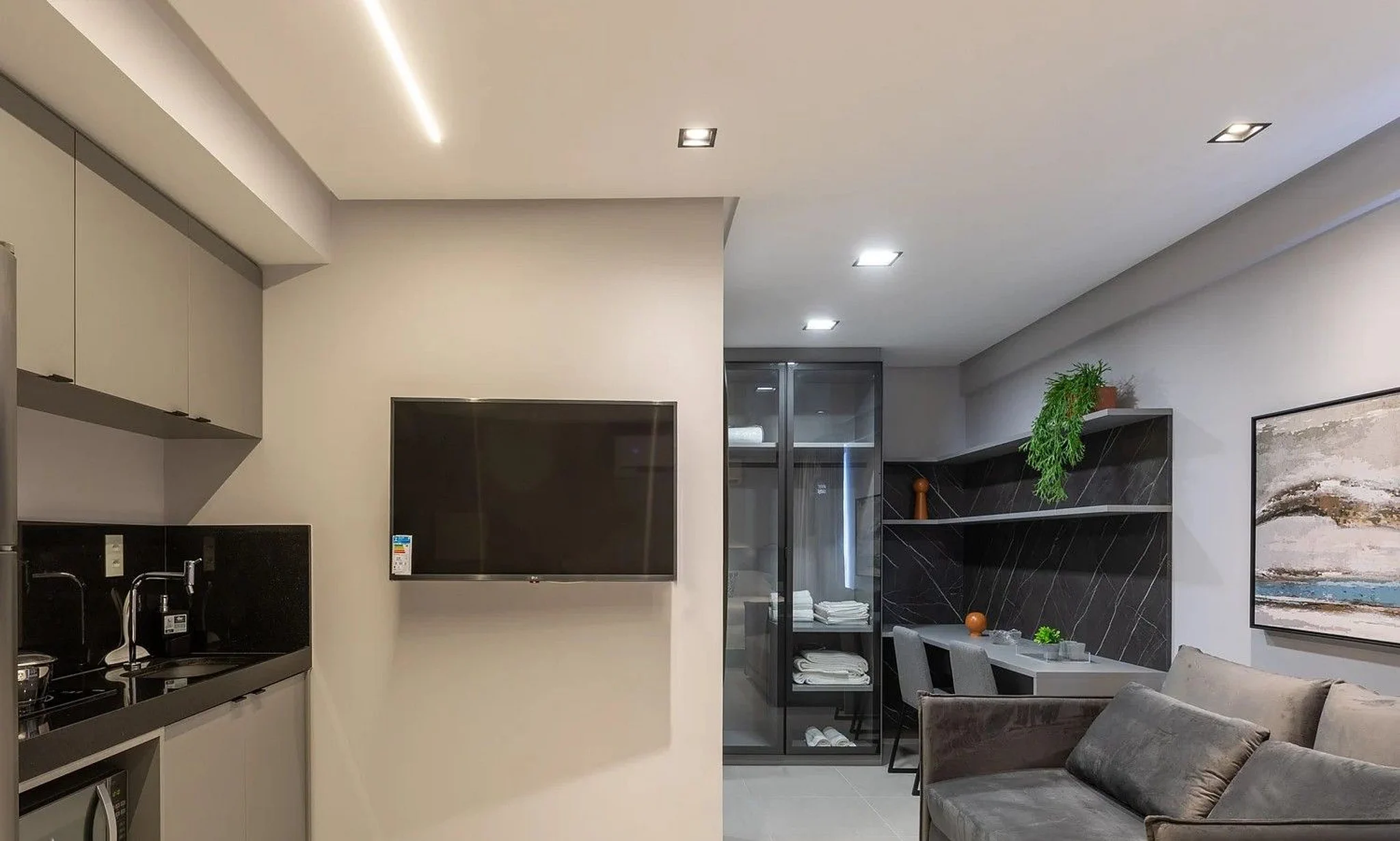 Way Suites Tambaú | Estúdio em Tambaú — Ambientes