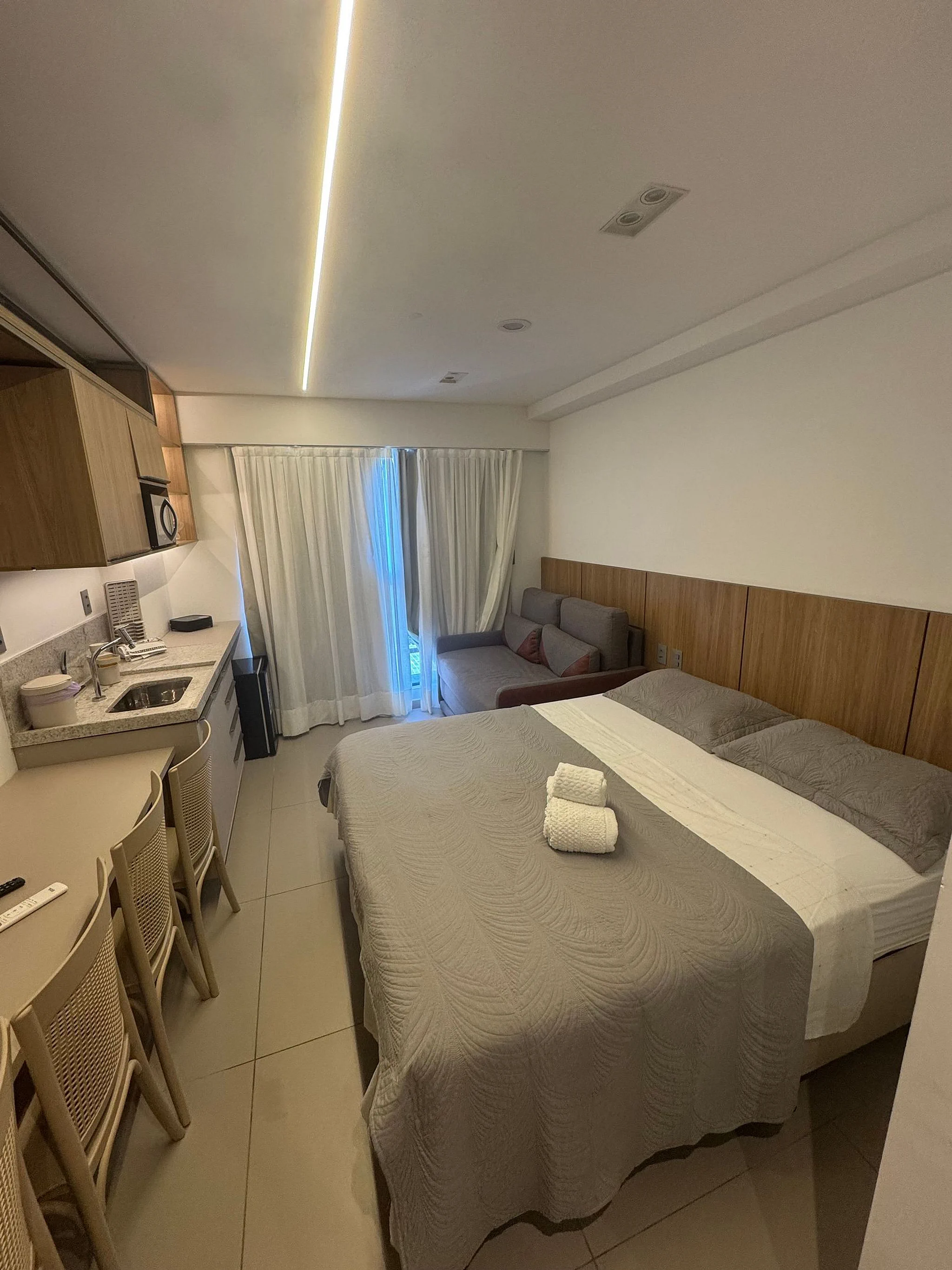 Beach Haus | Estúdio à Beira-Mar em Jardim Oceania — Ambientes