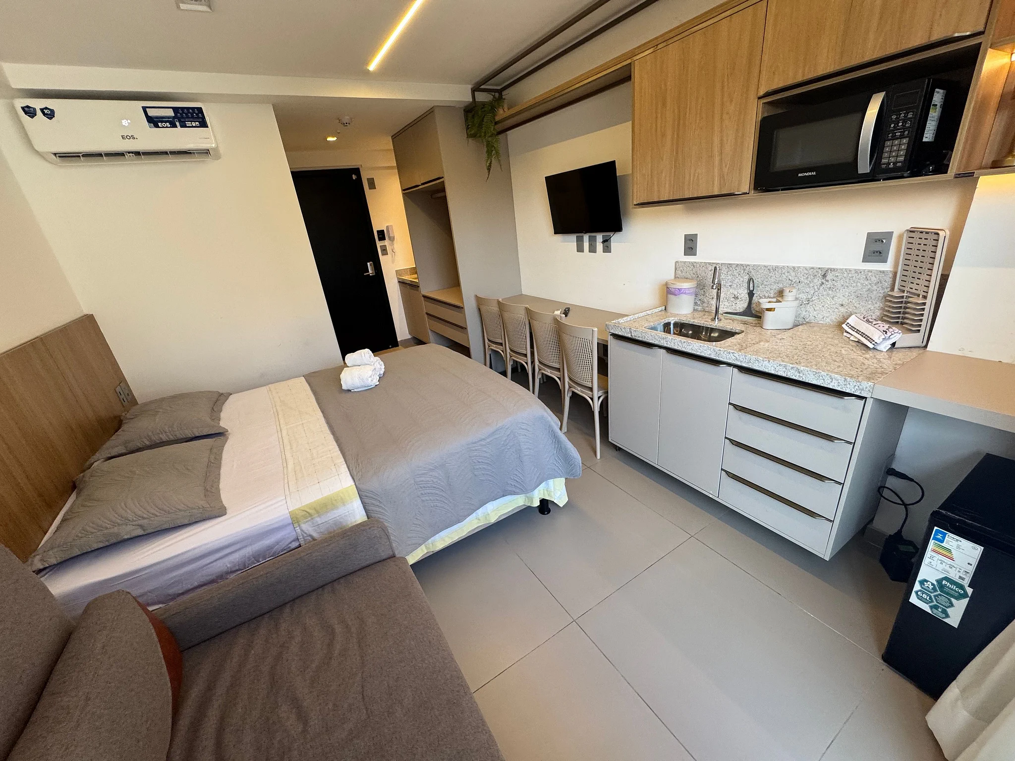 Beach Haus | Estúdio à Beira-Mar em Jardim Oceania — Ambientes