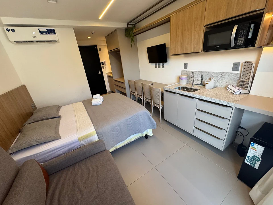 Beach Haus | Estúdio à Beira-Mar em Jardim Oceania — Ambientes (23 de 27)