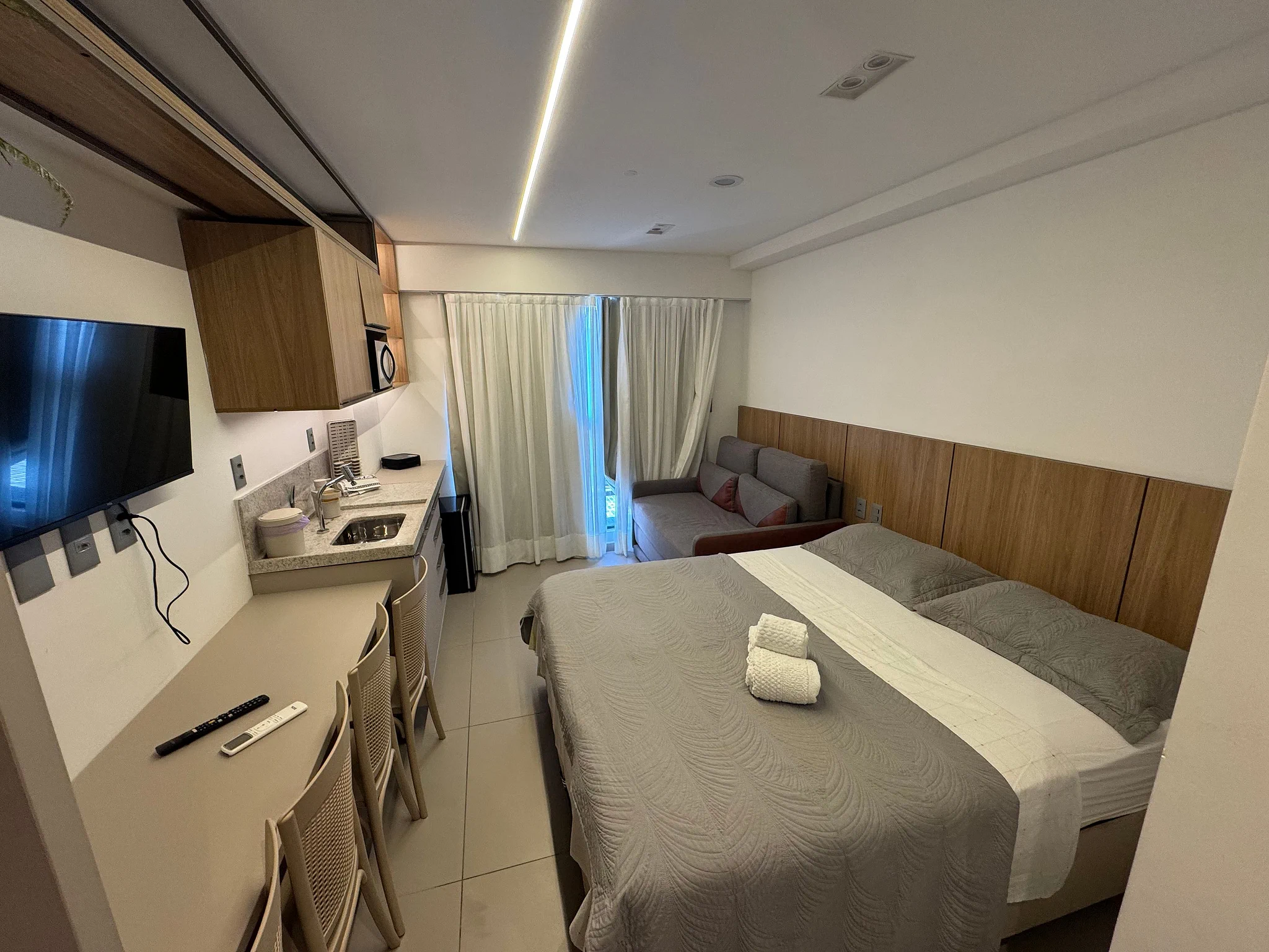 Beach Haus | Estúdio à Beira-Mar em Jardim Oceania — Ambientes