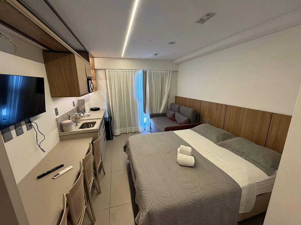 Beach Haus | Estúdio à Beira-Mar em Jardim Oceania — Ambientes (16 de 27)